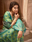 Pure Green Exclusive Patola Silk Saree