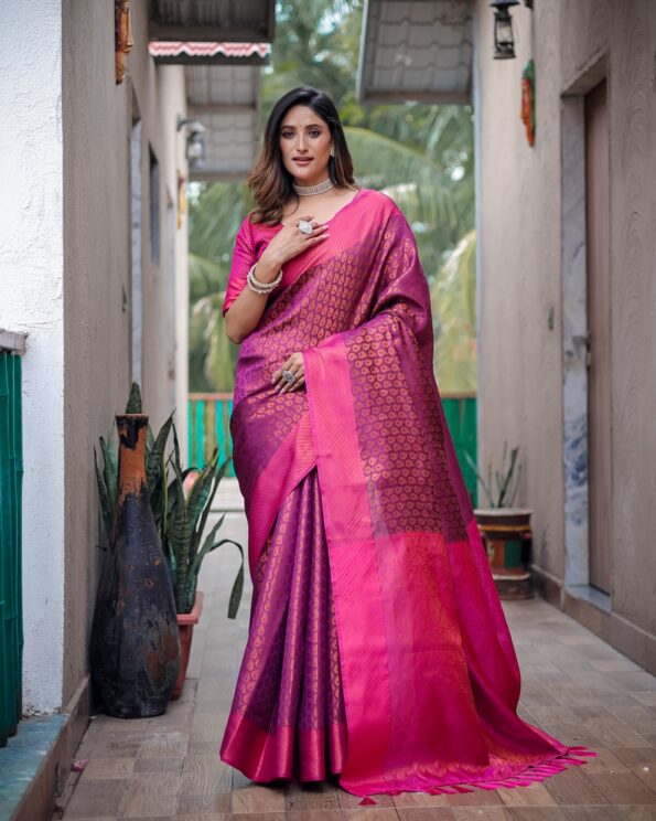 Banarasi kanjivaram silk saree