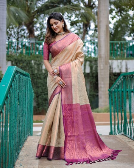 kubera Kanjivaram Silk Saree