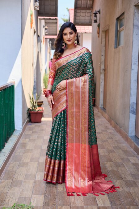 Banarasi soft silk saree