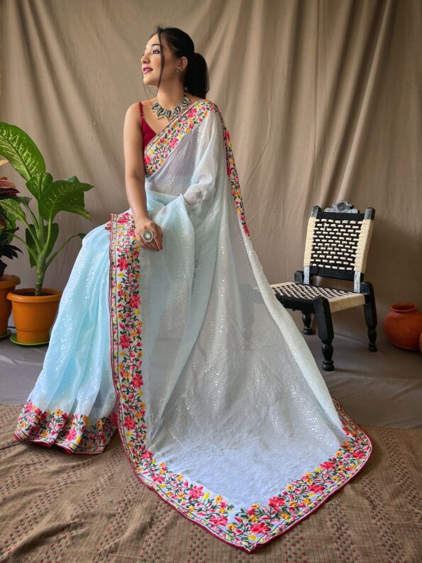 Georgette saree