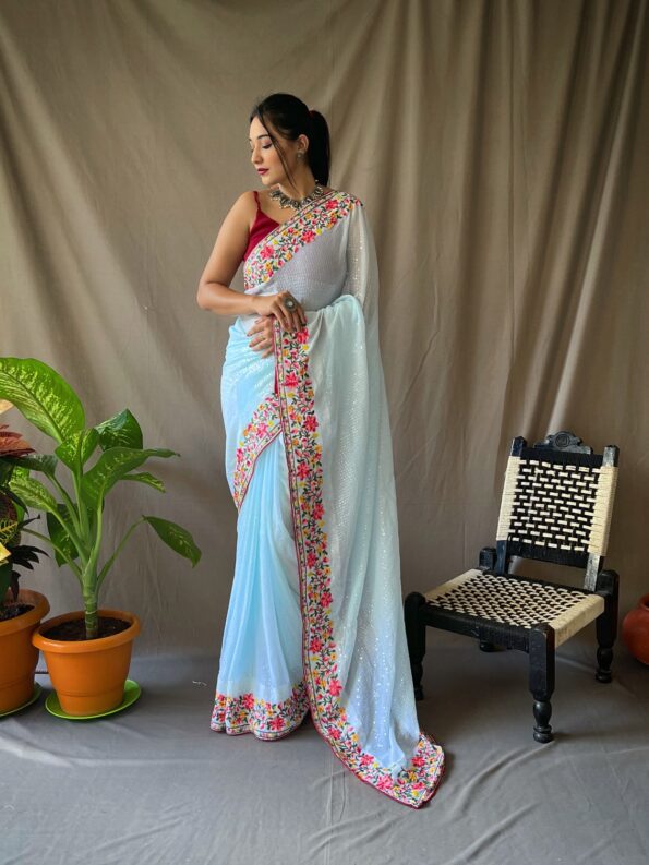 Georgette saree