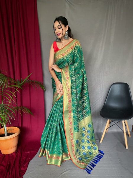 patola silk saree