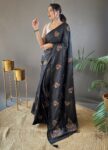 Paithani Tussar Silk saree