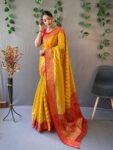 Organza Lahariya Saree