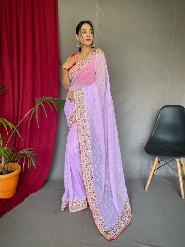 Banarasi Georgette Saree