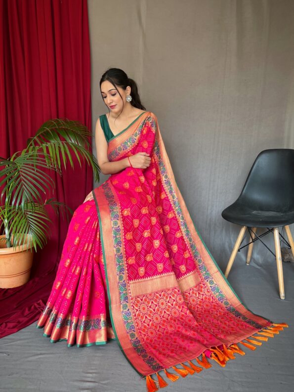 patola silk saree