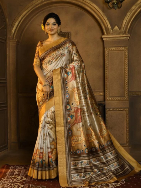 kalamkari saree