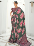 kalamkari silk saree